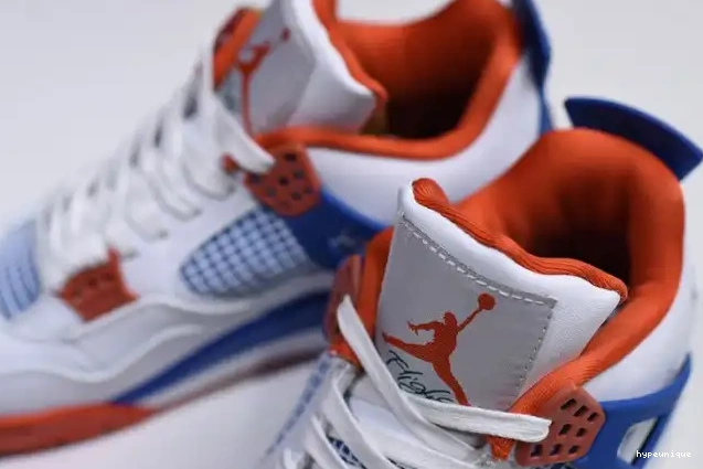 HYPE Blue 4 Crimson-Royal White Jordan 308497-171 Bright Air 0422